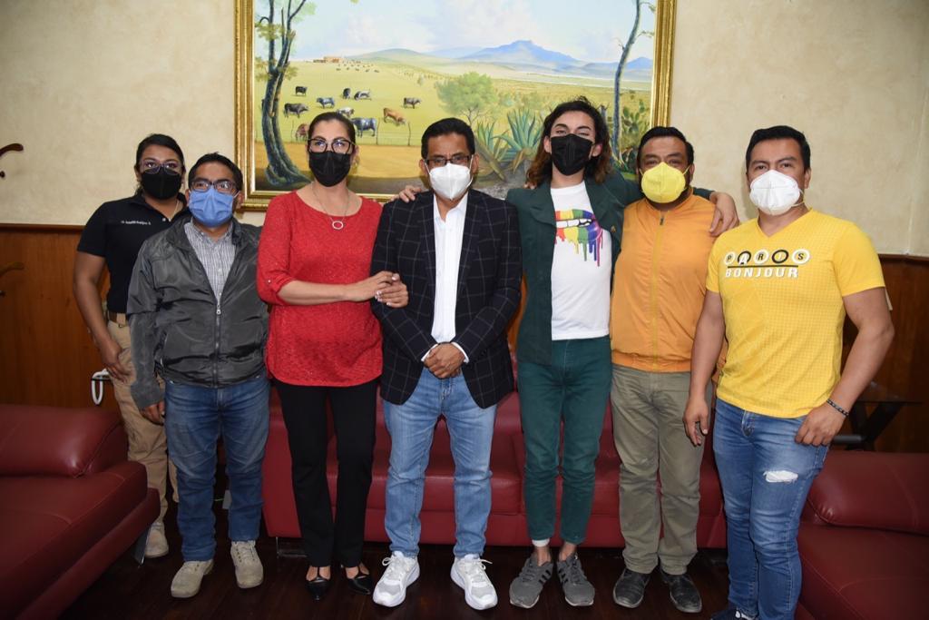 Ayuntamiento de Tlaxcala generará políticas en favor de colectivos de la diversidad sexual